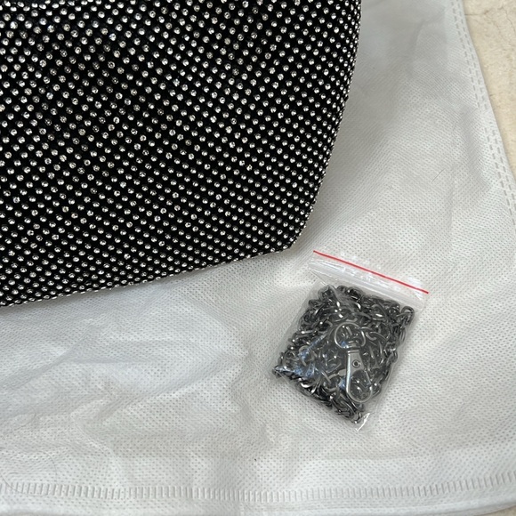 Aqua Rhinestone Handbag - Picture 3 of 6